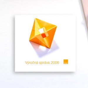 Výročná správa pre spoločnosť Orange Slovensko, a.s., 2006 klient: Grafické štúdio September
